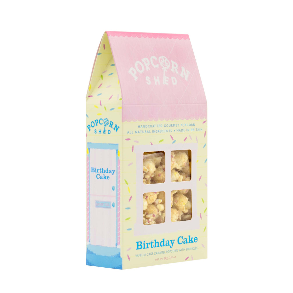 Birthday Cake Gourmet Popcorn Snack Box