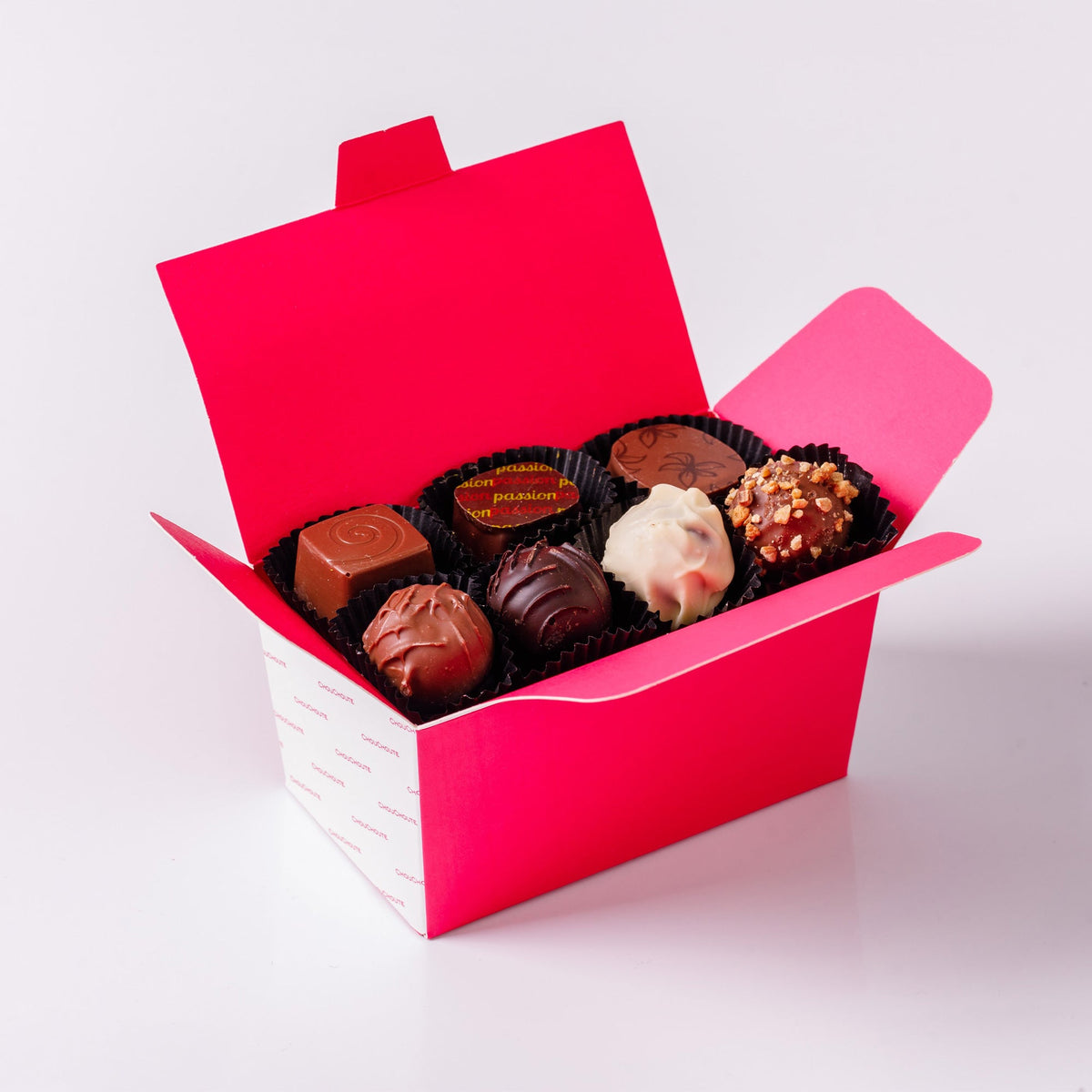 Ballotin 14 Chocolates Assortment Alcohol-Free Clover Giftwrap