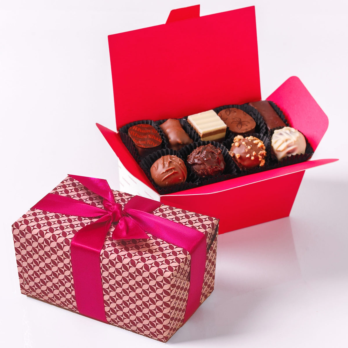 Ballotin 14 Chocolates Assortment Clover Giftwrap