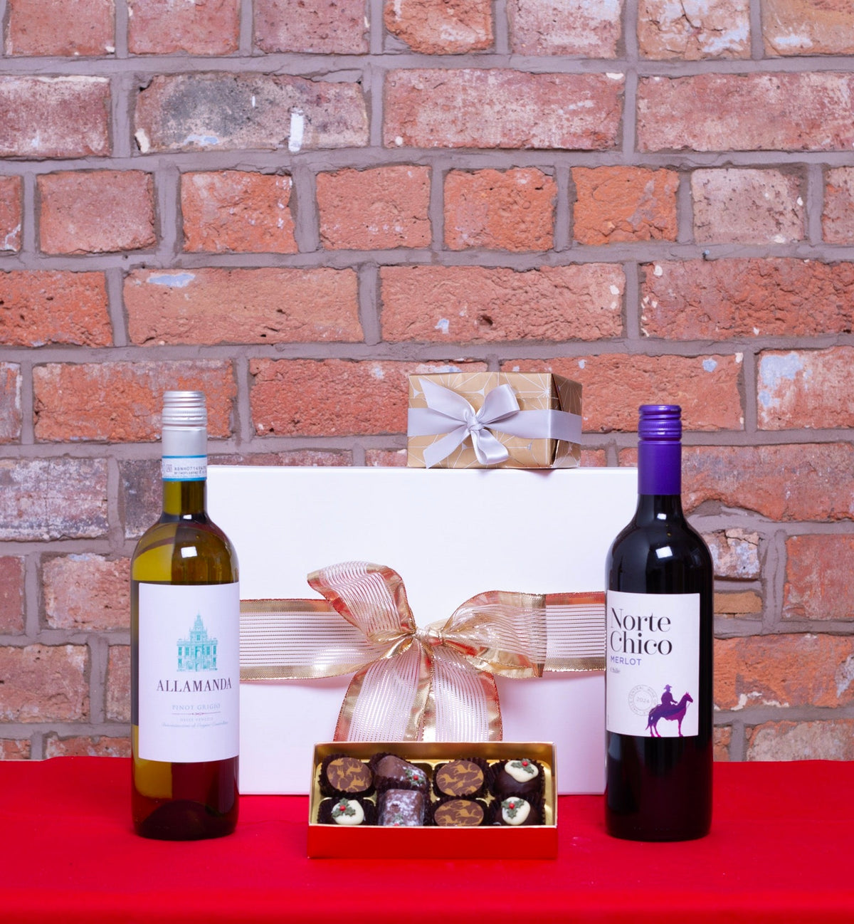 Christmas Wine Duo & Chocolate