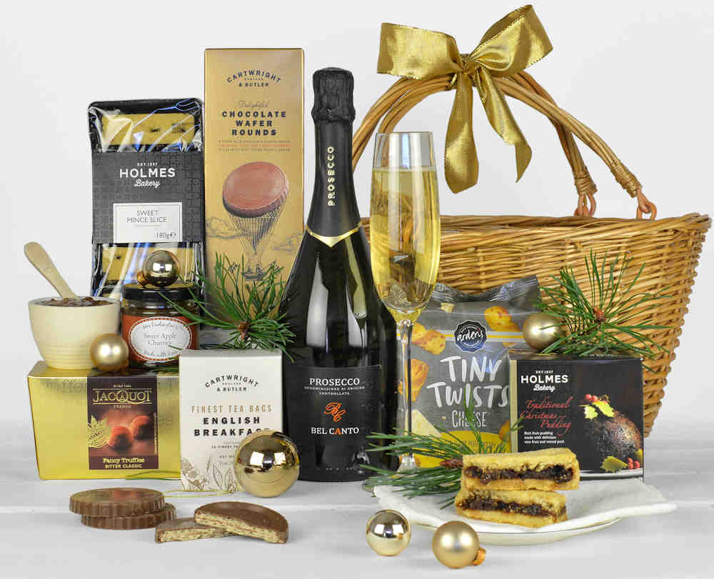 Merry Christmas Gift Basket