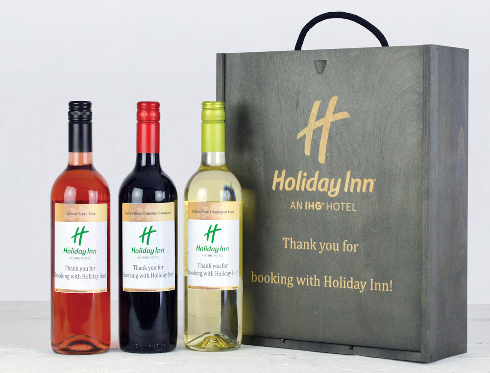 Personalised Wine Trio