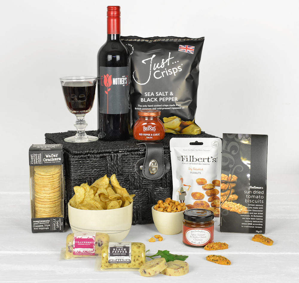 Special Occasion Red Wine and Cheese Hamper