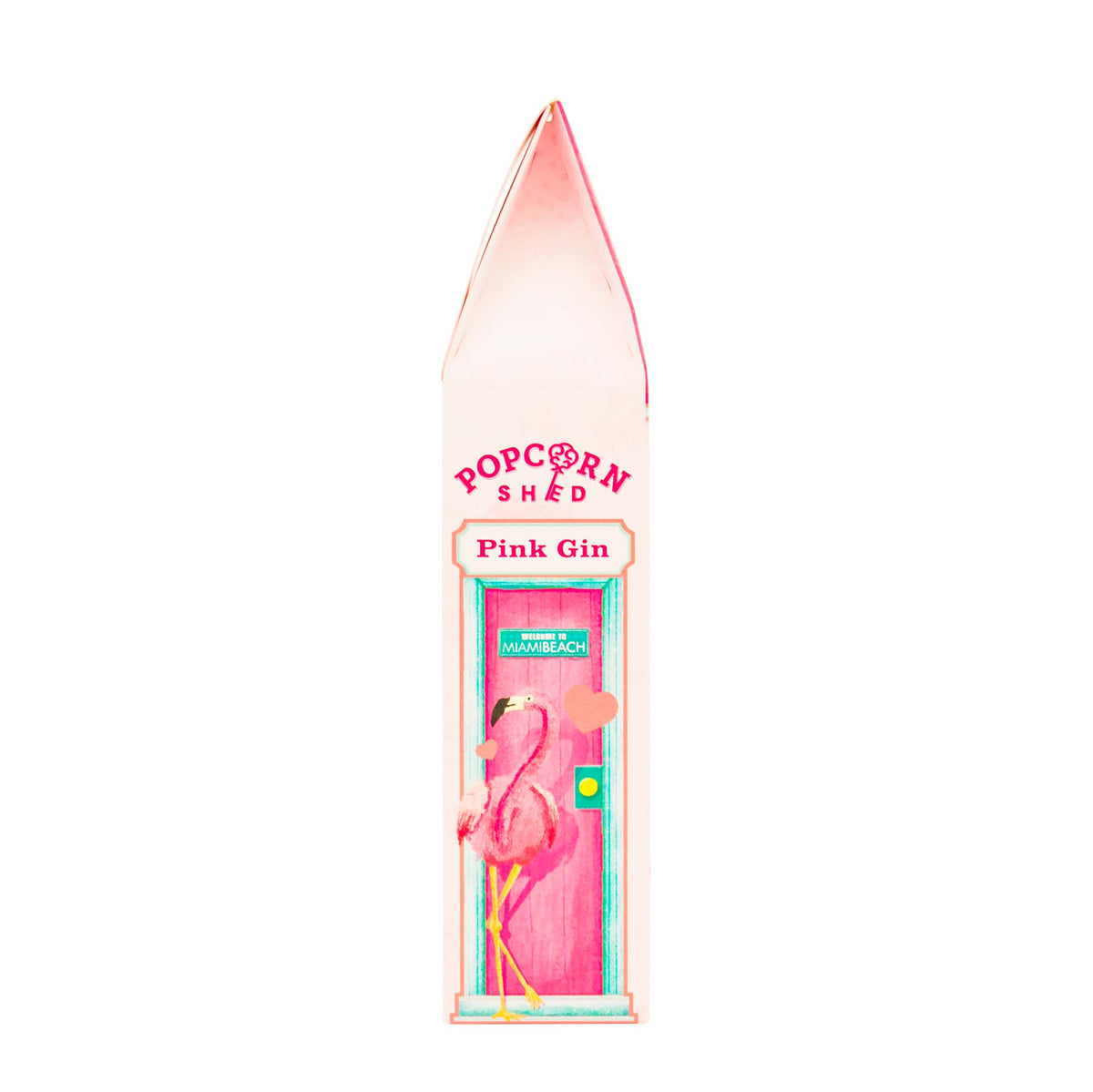 Vegan Pink Gin Gourmet Popcorn Shed Snack Box